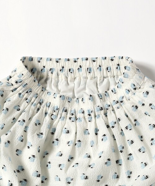 CAROLINA GLASER（カロリナ グレイサー）の「フラワー サイドリボン スカート（スカート・レディース・ホワイト/ブラック・MEDIUM/SMALL）」の13枚目の写真