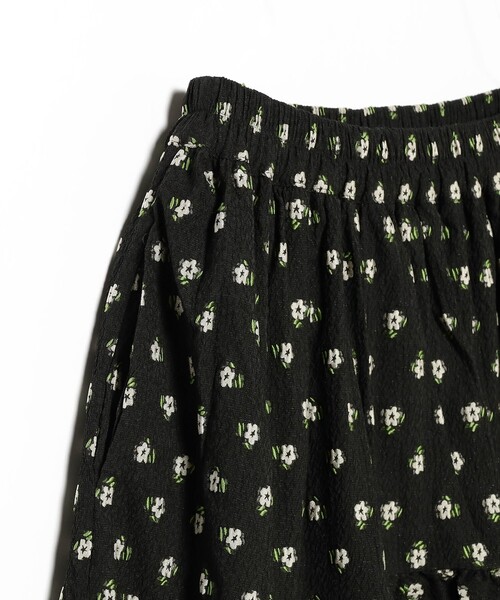 CAROLINA GLASER（カロリナ グレイサー）の「フラワー サイドリボン スカート（スカート・レディース・ホワイト/ブラック・MEDIUM/SMALL）」の11枚目の写真
