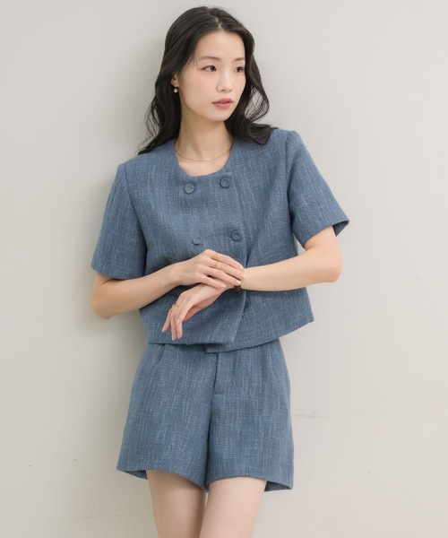 ☆美品☆non non dori 可愛い人形アップリケ　ツィードジャケット 42 アゾネット | 商品詳細 | Jill Jelly Twinkle Heart “Jill Jelly”