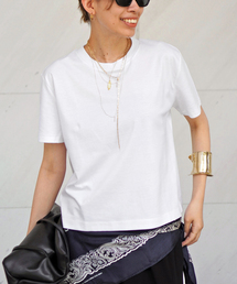 AP STUDIO 半袖Tシャツ　白　タグ有 AP STUDIO｜コンパクトTシャツ | Rakuten Fashion(楽天