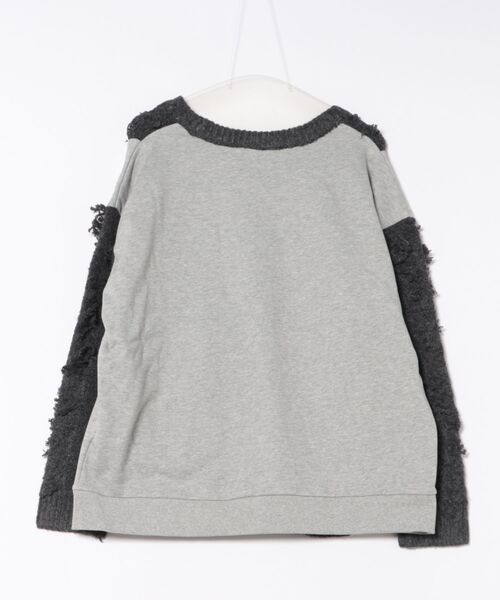 チチカカ（チチカカ）の「ケーブルフリンジコンビプルオーバー（ニット/セーター・レディース・オレンジ/ベージュ/チャコールグレー・FREE）」の19枚目の写真