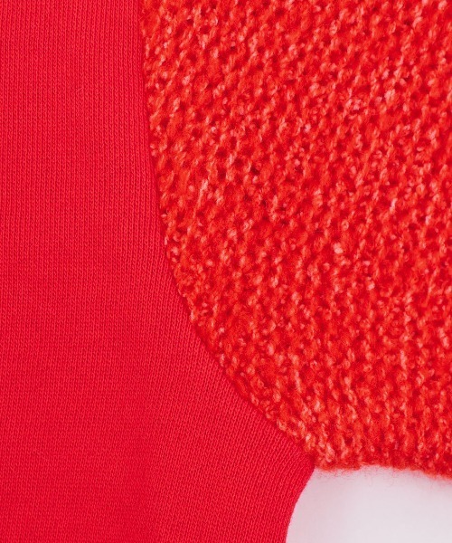 チチカカ（チチカカ）の「ケーブルフリンジコンビプルオーバー（ニット/セーター・レディース・オレンジ/ベージュ/チャコールグレー・FREE）」の16枚目の写真