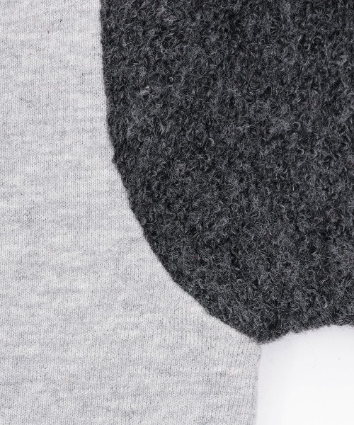 チチカカ（チチカカ）の「ケーブルフリンジコンビプルオーバー（ニット/セーター・レディース・オレンジ/ベージュ/チャコールグレー・FREE）」の14枚目の写真