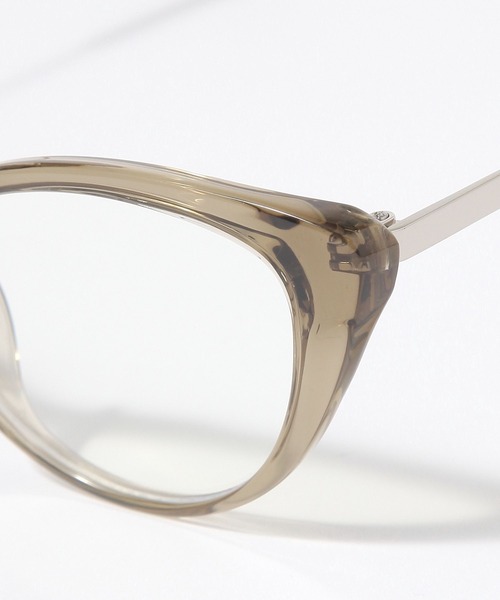 niko and...（ニコアンド）の「オリジナルキャッツアイ伊達メガネ＆サングラス（メガネ・レディース・グレー/ブラック・FREE）」の16枚目の写真