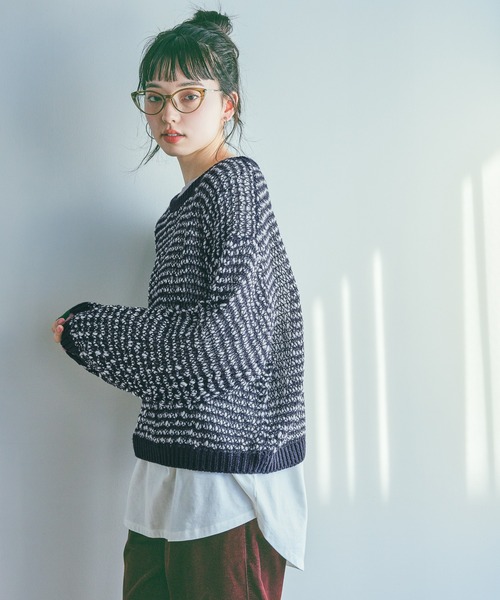 niko and...（ニコアンド）の「オリジナルキャッツアイ伊達メガネ＆サングラス（メガネ・レディース・グレー/ブラック・FREE）」の6枚目の写真