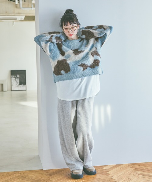 niko and...（ニコアンド）の「オリジナルキャッツアイ伊達メガネ＆サングラス（メガネ・レディース・グレー/ブラック・FREE）」の8枚目の写真