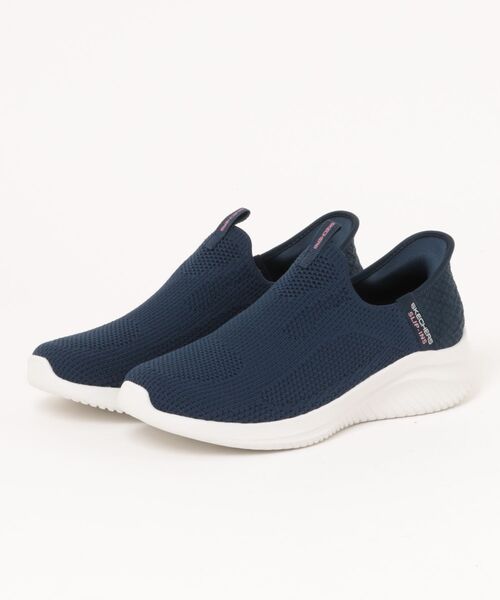 SKECHERS(スケッチャーズ)の「《SKECHERS》53ULTRA FLEX 3.0-EASY WI(スリッポン・レディース・ブラック×ブラック/ネイビー・23.0cm/23.5cm/24.0cm/24.5cm/25.0cm/22.5cm)」の1枚目の写真