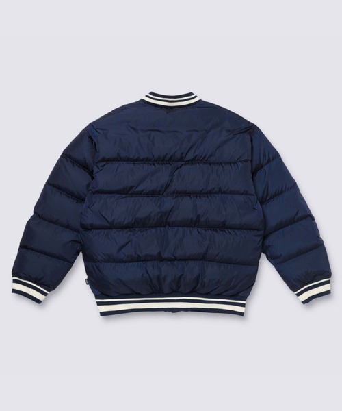 VANS(バンズ)の「ダウン ボンバージャケット / DOWN BOMBER JACKET dress blues VN000FDCLKZ1(ダウンジャケット/コート・メンズ・ネイビー・MEDIUM)」の4枚目の写真