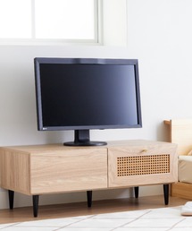iellio（イエリオ）の「ラタン調テレビ台　W90（家具）」