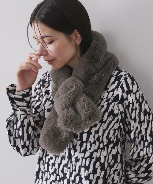 追加》フェイクファーストール｜martinique（マルティニーク）｜商品