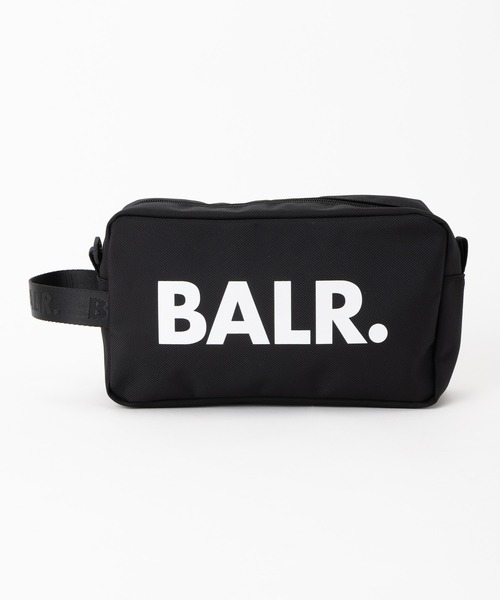 BALR.(ボーラー)の「B-Series Toilet Bag(ハンドバッグ・メンズ・ブラック×ホワイト・ONE SIZE)」の1枚目の写真