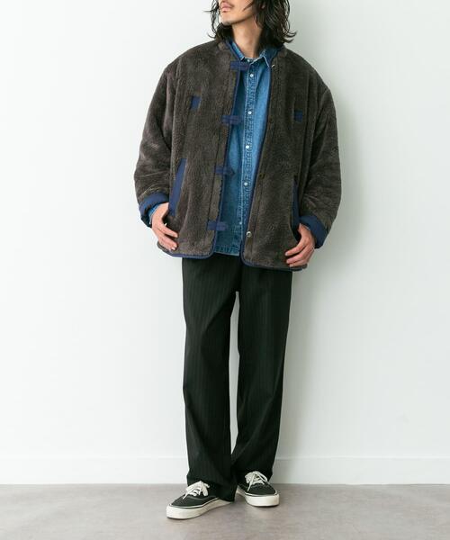 ARMY TWILL(アーミーツイル)の「『別注』ARMY TWILL×Sonny Label Reversible Jacket(その他アウター・メンズ・ネイビー/アイボリー/カーキ/ブラック・SMALL/MEDIUM/LARGE)」の20枚目の写真