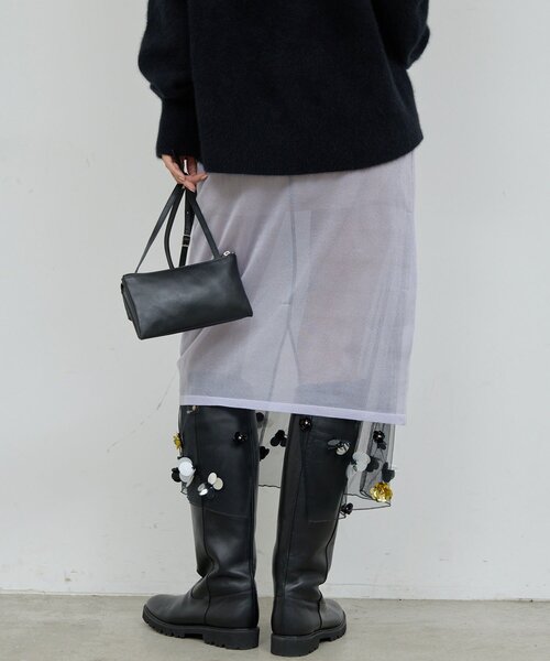 GALLARDAGALANTE（ガリャルダガランテ）の「【25th記念アイテム】シアービジュースカート（スカート・レディース・パープル・FREE）」の4枚目の写真