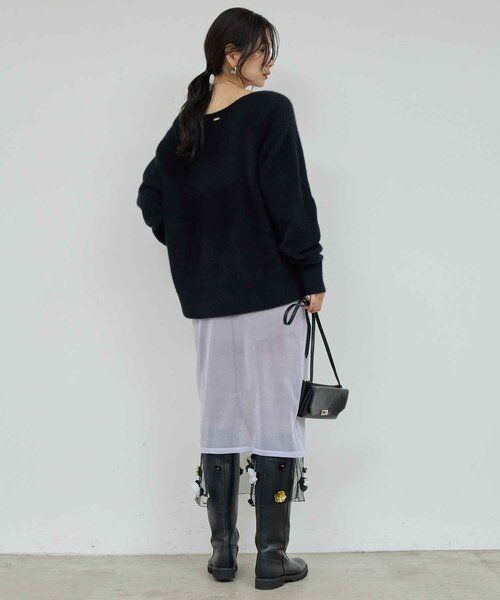 GALLARDAGALANTE（ガリャルダガランテ）の「【25th記念アイテム】シアービジュースカート（スカート・レディース・パープル・FREE）」の8枚目の写真