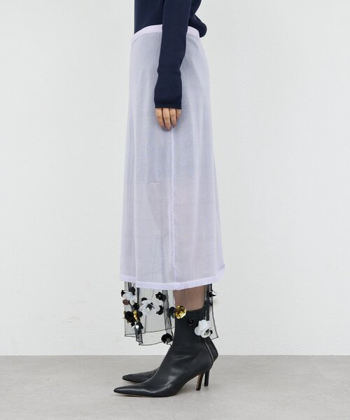 GALLARDAGALANTE（ガリャルダガランテ）の「【25th記念アイテム】シアービジュースカート（スカート・レディース・パープル・FREE）」の11枚目の写真