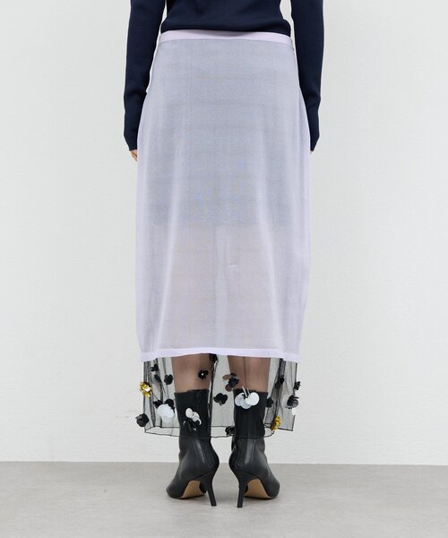 GALLARDAGALANTE（ガリャルダガランテ）の「【25th記念アイテム】シアービジュースカート（スカート・レディース・パープル・FREE）」の12枚目の写真