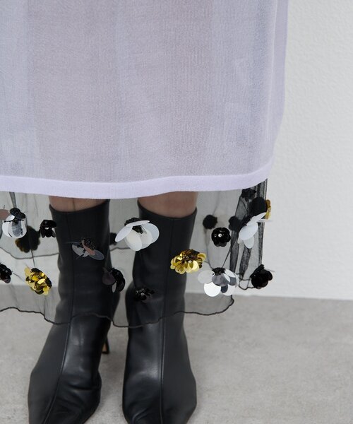 GALLARDAGALANTE（ガリャルダガランテ）の「【25th記念アイテム】シアービジュースカート（スカート・レディース・パープル・FREE）」の14枚目の写真