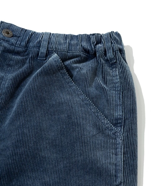 AOZORA(アオゾラ)の「AOZORA/アオゾラ コーデユロイ ケミカルブリーチ ペインターパンツ(その他パンツ・メンズ・オリーブ/インディゴブルー・MEDIUM/X-LARGE/LARGE)」の5枚目の写真