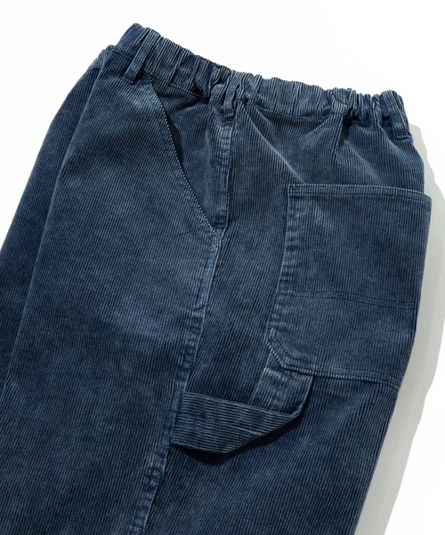AOZORA(アオゾラ)の「AOZORA/アオゾラ コーデユロイ ケミカルブリーチ ペインターパンツ(その他パンツ・メンズ・オリーブ/インディゴブルー・MEDIUM/X-LARGE/LARGE)」の7枚目の写真
