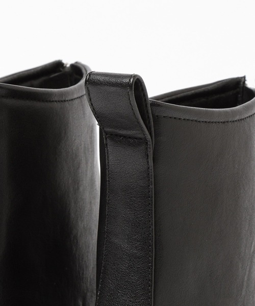 HARE（ハレ）の「デザインウェルトZIPブーツ(HARE)（ブーツ・メンズ・ブラック・LARGE/MEDIUM）」の8枚目の写真