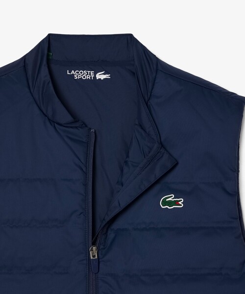 LACOSTE(ラコステ)の「キルティング切り替え中綿ベスト(ダウンベスト・メンズ・ネイビー・48/50/52)」の14枚目の写真