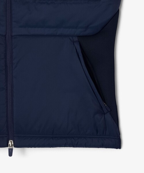 LACOSTE(ラコステ)の「キルティング切り替え中綿ベスト(ダウンベスト・メンズ・ネイビー・48/50/52)」の15枚目の写真