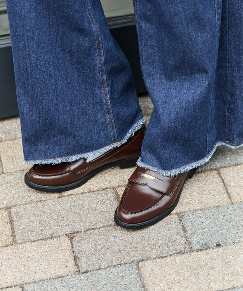 FREAK'S STORE（フリークスストア）の「限定展開　コイン ローファー（ローファー・レディース・ブラック/ブラウン・36/37/38）」の4枚目の写真