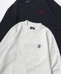 Santa Barbara Polo & Racquet Club（サンタ・バーバラ・ポロ & ラケット・クラブ）の「Santa Barbara Polo & Racquet Club/サンタバーバラポロ & ラケットクラブ 裏毛 ロゴ ワンポイント刺繍 スウェット トレーナー/長袖 トップス プルオーバー/レディース メンズ（スウェット・レディース）」