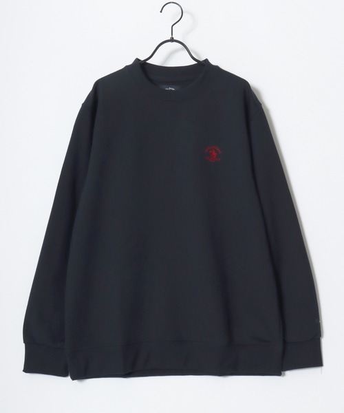 Santa Barbara Polo & Racquet Club(サンタ・バーバラ・ポロ & ラケット・クラブ)の「Santa Barbara Polo & Racquet Club/サンタバーバラポロ & ラケットクラブ 裏毛 ロゴ ワンポイント刺繍 スウェット トレーナー/長袖 トップス プルオーバー/レディース メンズ(スウェット・レディース・グリーン/チャコール/オートミール/ネイビー・M/L/LL)」の7枚目の写真