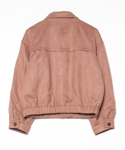 FREE STYLISTS(フリー スタイリスト)の「YUGA_YGMC Faux suede jacket blouson(ブルゾン・レディース・キャメル/ダークブラウン・FREE)」の3枚目の写真