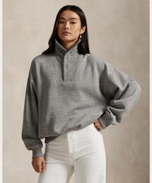 POLO RALPH LAUREN(ポロ ラルフ ローレン)のリブトリム モックネック プルオーバー(その他トップス)