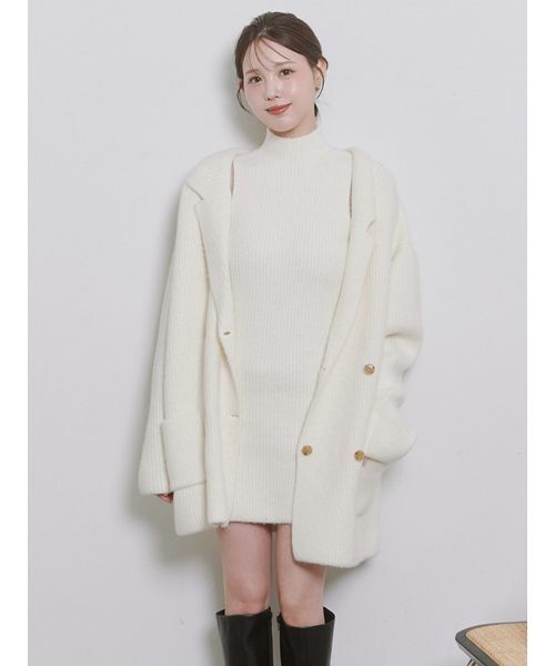 セール】＜Harukiさんコラボ＞ウール混オーバーサイズダブルルーズ