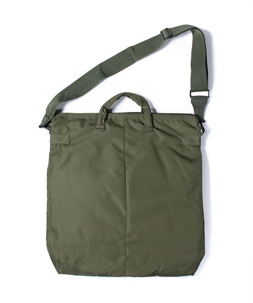 ８(eight)（エイト）の「ヘルメットバッグ ストラップ付き（ボストンバッグ・メンズ・ブラック・FREE）」の4枚目の写真