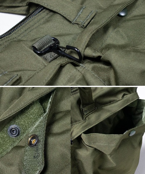 ８(eight)（エイト）の「ヘルメットバッグ ストラップ付き（ボストンバッグ・メンズ・ブラック・FREE）」の7枚目の写真