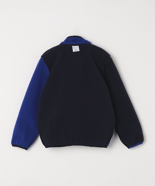 Champion(チャンピオン)の「Champion:〈洗濯機可能〉フリース ジップ フード ジャケット<KIDS>(ブルゾン・キッズ・ブラック/ネイビー・140/150/130)」の5枚目の写真