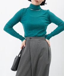 LUCA/LADY LUCK LUCA | LC/LLL ウールシルクタートル(Tシャツ/カットソー)