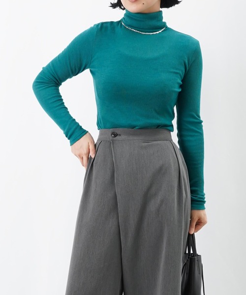 LC/LLL ウールシルクタートル（Tシャツ/カットソー）｜LUCA/LADY LUCK