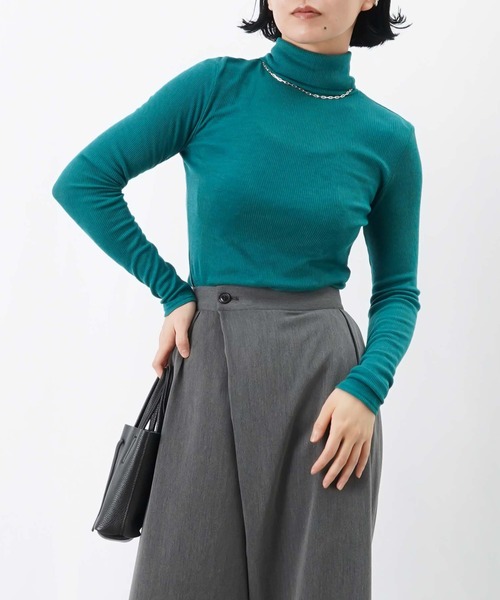 LC/LLL ウールシルクタートル（Tシャツ/カットソー）｜LUCA/LADY LUCK