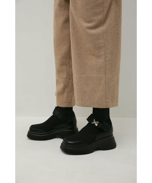 Bella lume(ベッラルーメ)の「【NK】【it】【Bella Lume(ベッラルーメ)】ニットスニーカーブーツ(ブーツ・レディース・ブラック・SMALL/MEDIUM/LARGE)」の7枚目の写真