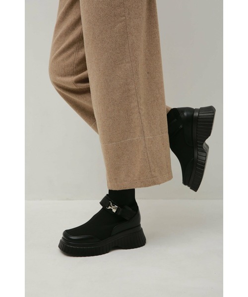 Bella lume(ベッラルーメ)の「【NK】【it】【Bella Lume(ベッラルーメ)】ニットスニーカーブーツ(ブーツ・レディース・ブラック・SMALL/MEDIUM/LARGE)」の9枚目の写真
