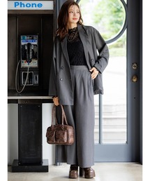 オールインワン・サロペット テーラードジャケット」に該当する