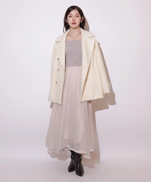 長袖エアリードッキングワンピース（ワンピース）｜Rirandture（リ