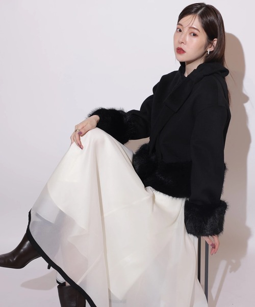 Rirandture 長袖エアリードッキングワンピース 【未使用】 長袖エアリードッキングワンピース（ワンピース）｜Rirandture