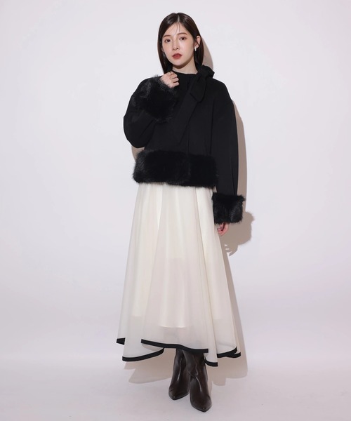 長袖エアリードッキングワンピース（ワンピース）｜Rirandture（リ