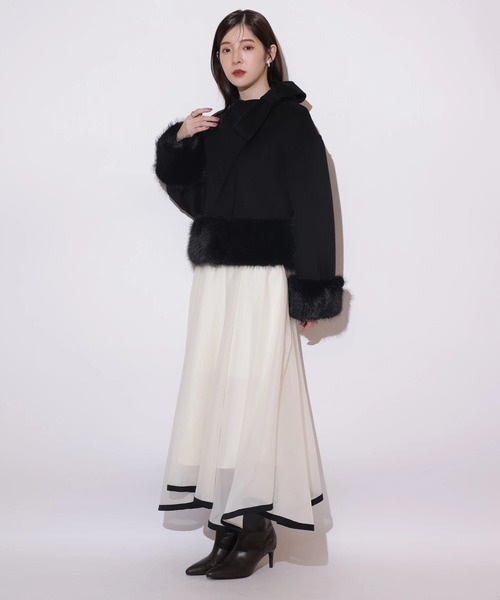 長袖エアリードッキングワンピース（ワンピース）｜Rirandture（リ