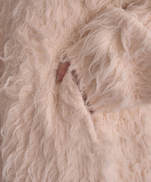 mideal（マイディール）の「nuance design shaggy cardigan