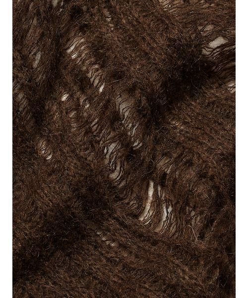 SORIN（ソリン　）の「Broken Mohair Knit/ブロークンモヘアニット（ニット/セーター・レディース・ブラック/グレー/ブラウン・38）」の8枚目の写真