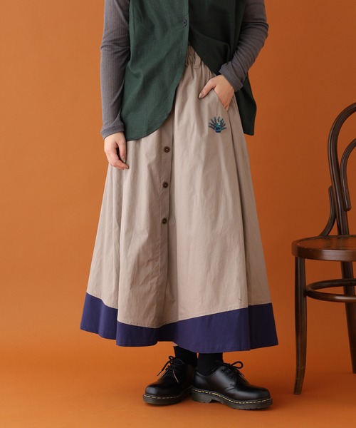 EMAGO ｸｼﾞｬｸ刺繍ｽｶｰﾄ（スカート）｜Emago（イマゴ）のファッション通販