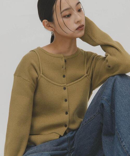 セール】ビスチェSETニット（ニット/セーター）｜KBF（ケイビーエフ