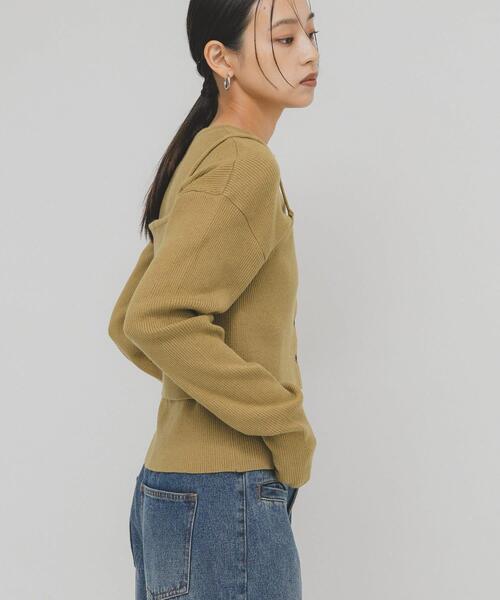 KBF（ケイビーエフ）の「ビスチェSETニット（ニット/セーター・レディース・チャコールグレー/ダークブラウン/ベージュ系その他・ONE）」の13枚目の写真